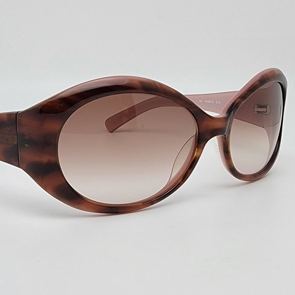 Kate Spade Kinsey/S 0Y19 Tortoise on Pink Frame Brown Gradient Lens Sunglasses main image 12